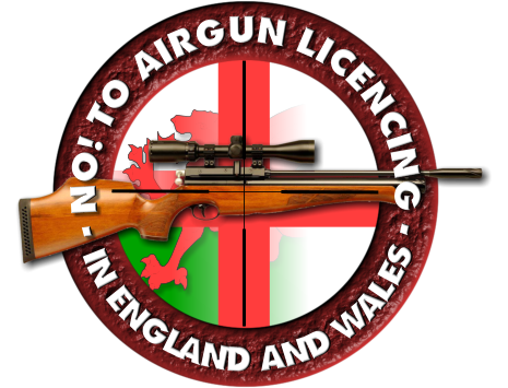 No to Airgun Licencing in England & Wales Logo