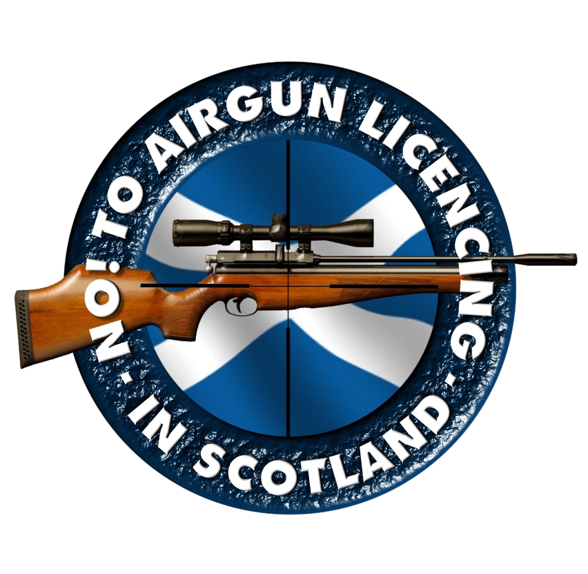 No to Airgun Licencing in Scotland Logo